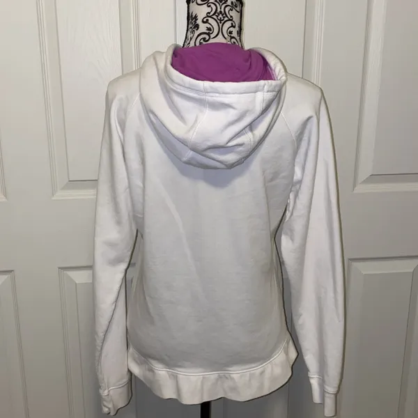 The North Face Spell Out Logo Hoodie Size Large - Image 5