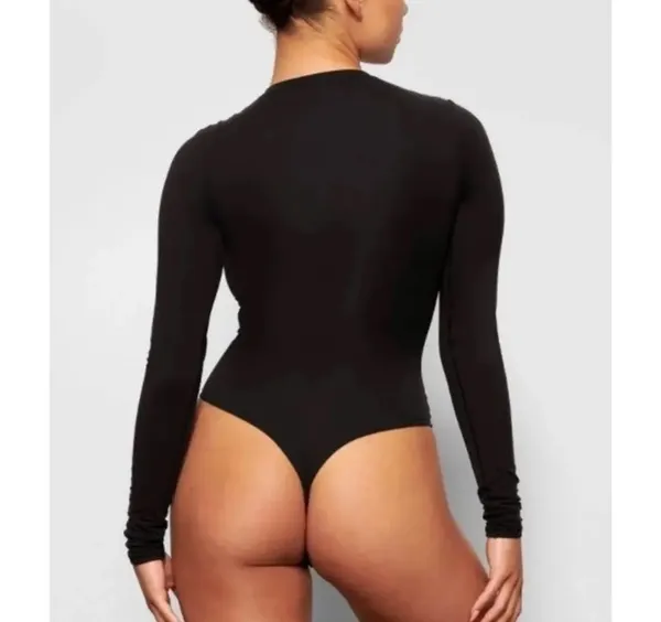 SKIMS Fits Everybody Long Sleeve Bodysuit M - Image 8