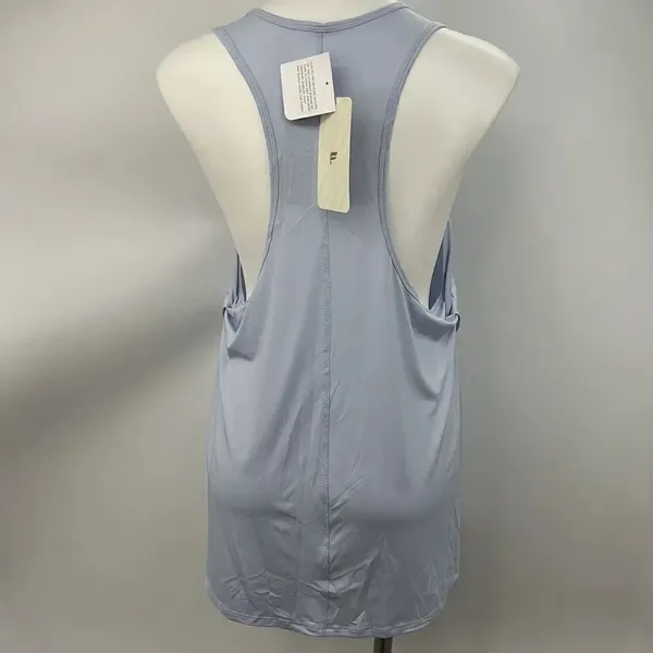 Fabletics Joyce side twist pastel blue open sides tank - Image 5