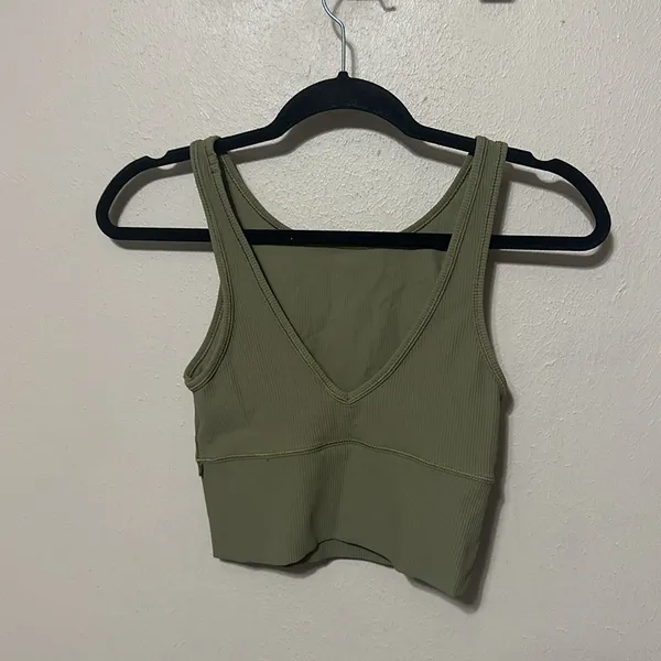 Lululemon Power Pivot Ribbed Tank Top‎ Size 4 - Image 6