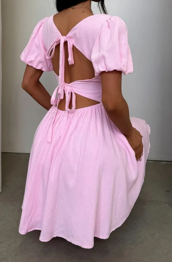 Thats So Fetch Whitney Dress Pink Size 4 - Image 2