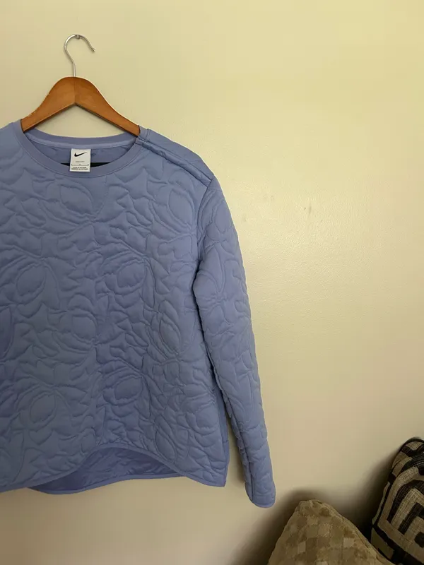 Nike Golf Quilted Women’s Crewneck - Image 2