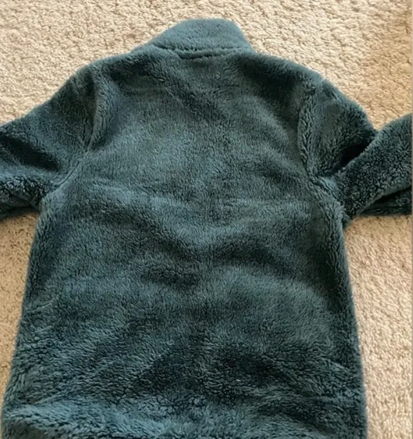 Primark Cares Fluffy Yarn Fleece Full-Zip Jacket Good condition, no flaws other than general wear. - Image 5