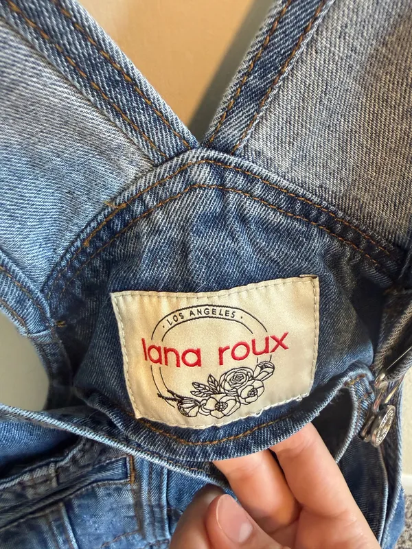 Denim Overalls Blue - Image 4