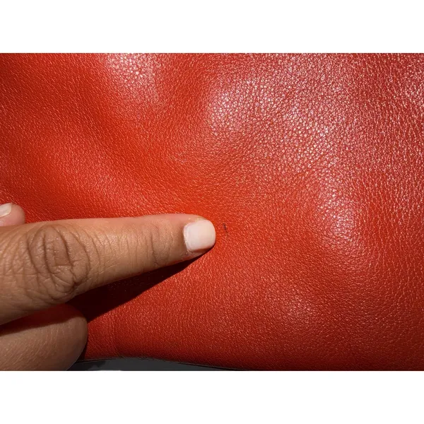 Coach Legacy Swingpack 47989 Coral Red‎ Leather Crossbody Bag w/Charm Zip L - Image 3