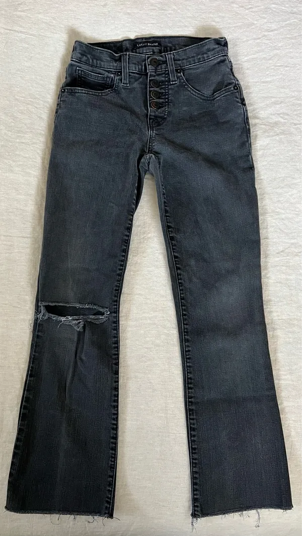 Lucky Brand Ava Crop Mini Boot Jeans - Image 2