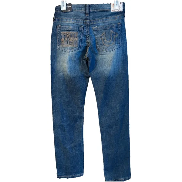 True Religion Junior Geno Slim Fit Straight Jeans, Size 14 - Image 2