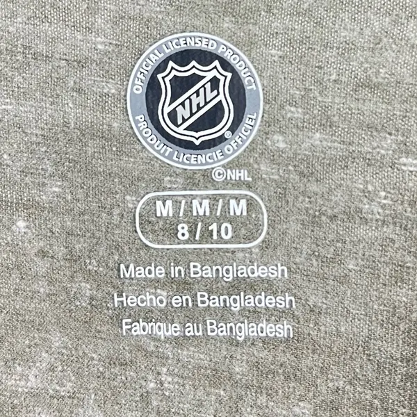 NHL Womens Medium Minnesota Wild Nature Graphic Tee Shirt Crewneck Heather Grey - Image 5