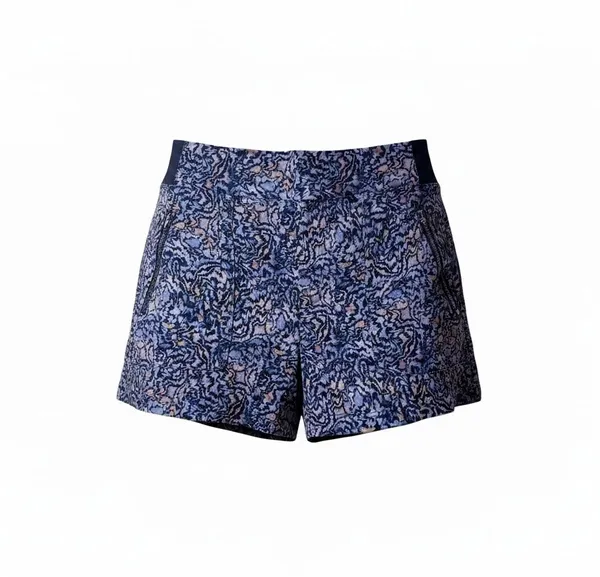 Athleta Women’s Size 10 Printed Hiking Shorts Zip Pockets Stretch Activewear - Image 2