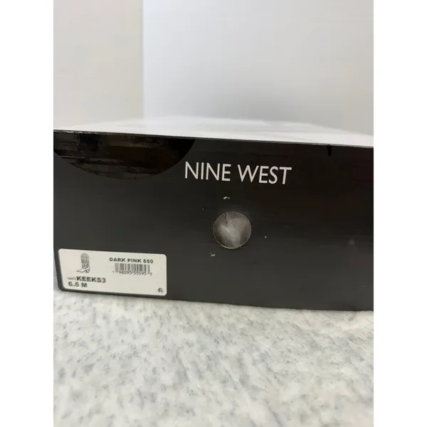 Nine West Keeks3 Metallic Dark Pink Western‎ Cowboy Boots Pointed Toe 6.5 M NEW - Image 2