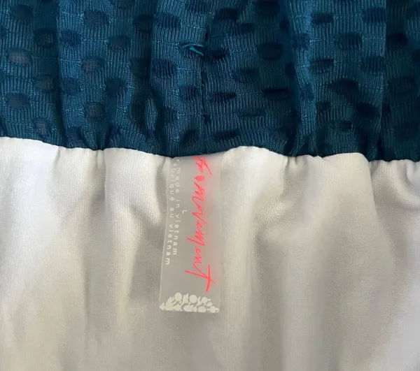 Free People Movement NWT Forty Love Caribbean Coast Combo Blue Shorts - Image 13