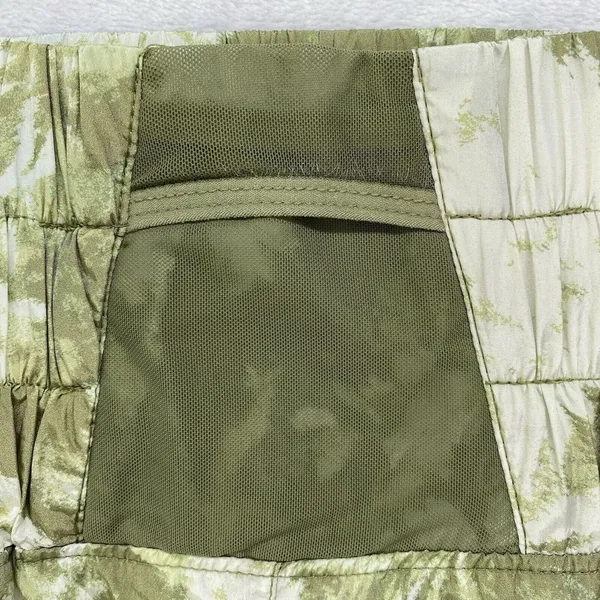 Free People Movement Sz M The Way Home Running Short Sage Tie Dye‎ Green-flawed - Image 11
