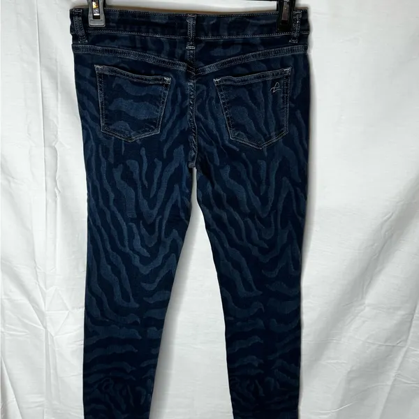 Chloé Women's Navy Zebra Skinny Jeans - Image 2
