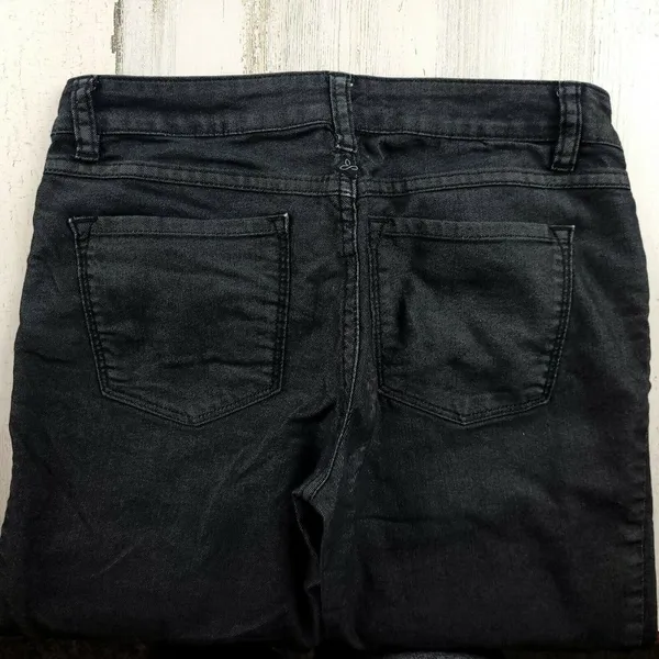prAna Womens Skinny Jeans Size 2 26 Charcoal Gray Stretch Denim - Image 9