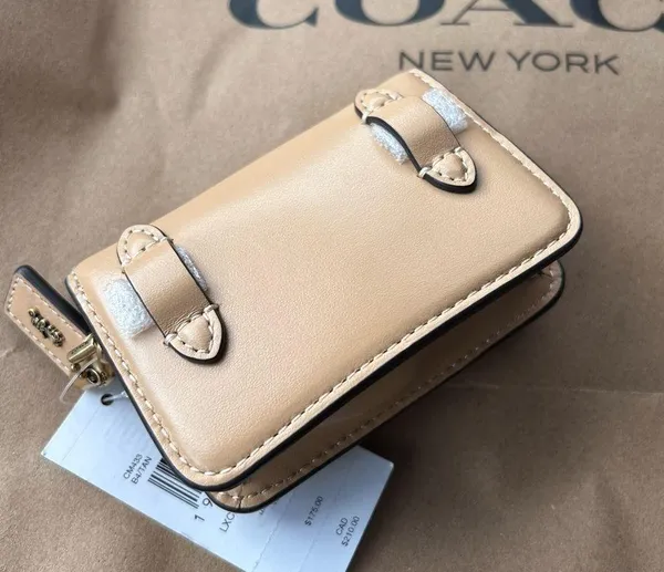 Tan Bandit Card Case Belt Bag NWT - Image 3