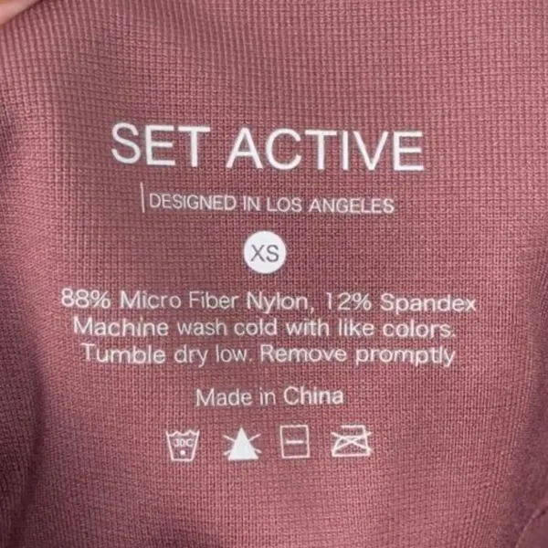 Set Active Sculptflex Seamless Leggings Mauve Size XS - Image 4