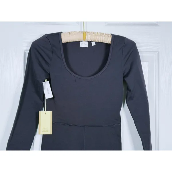 NWT Wilfred Free Aritzia Maxe Jumpsuit Size Small Black Boho Slimming Minimalist - Image 10