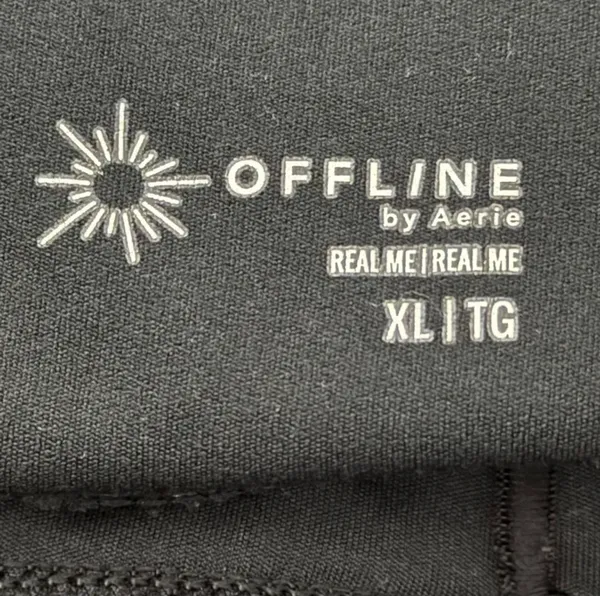 Aerie Offline Real Me Aces Tennis Skort in Black - Image 4