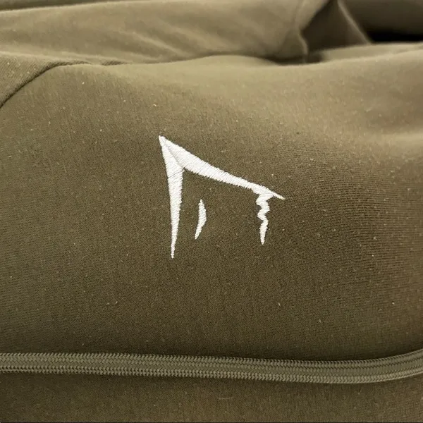 Gymshark Olive Green Hoodie Long Length‎ Stretch Size Small - Image 2