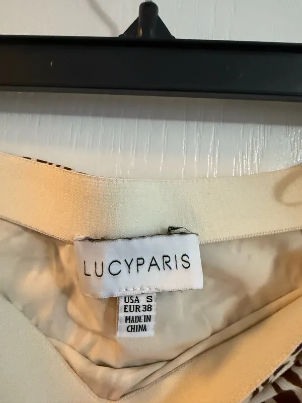 Lucy Paris Animal Print Midi Skirt - Image 2