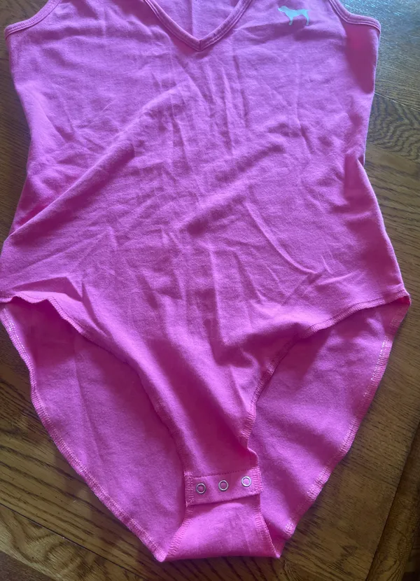 PINK Victoria’s Secret Pink Sleeveless Bodysuit XS - Image 3