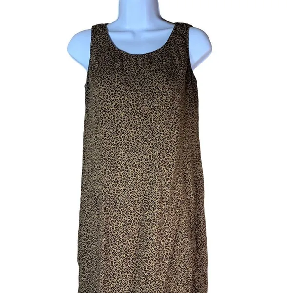 ‎Vintage Another Thyme Cheetah print sleeveless dress - Image 2
