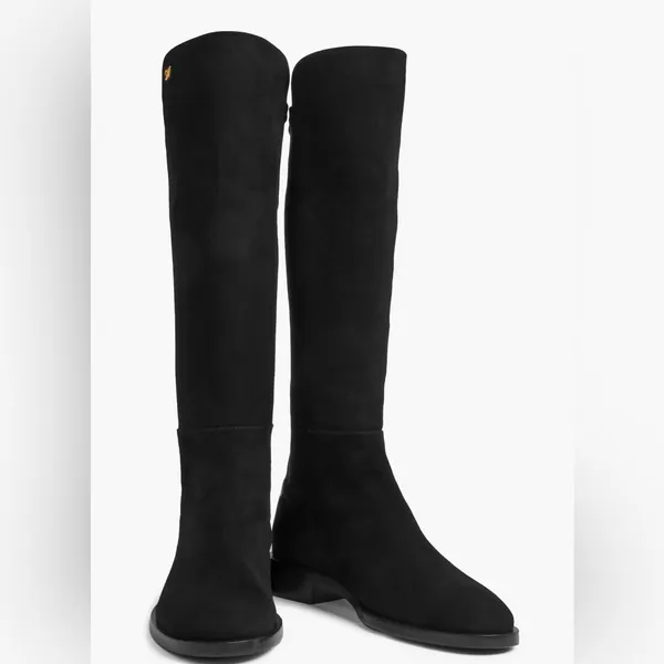 Stuart Weitzman‎ Keelan City Suede Boots 7.5 - Image 3