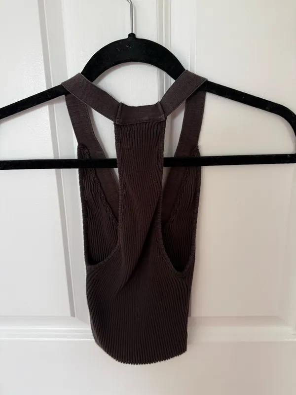 Zara Cropped Tank Top - Image 2