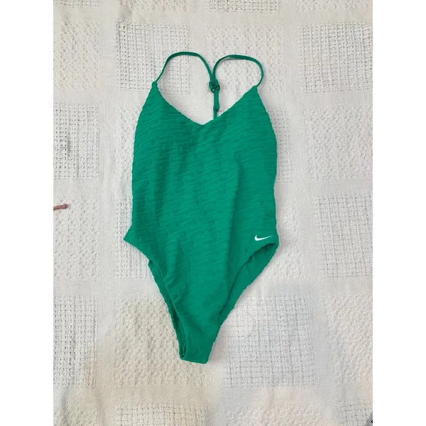 Nike Terry medium v neck y back one piece swimsuit SW2 3414 - Image 6