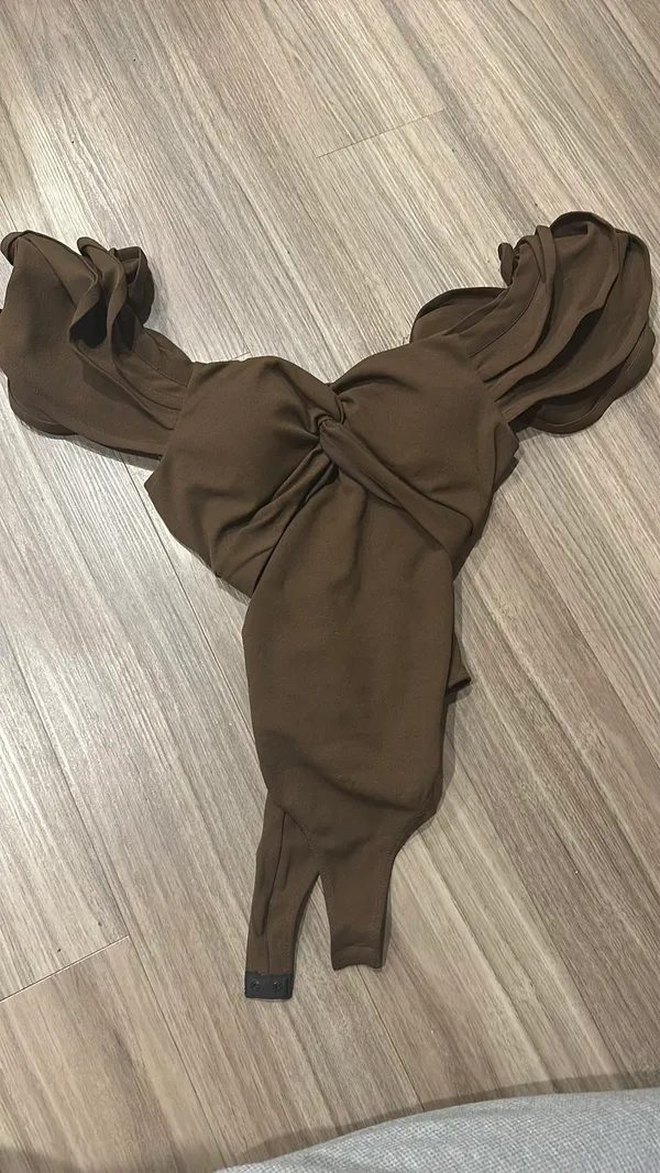 Brown Bodysuit Size L - Image 2