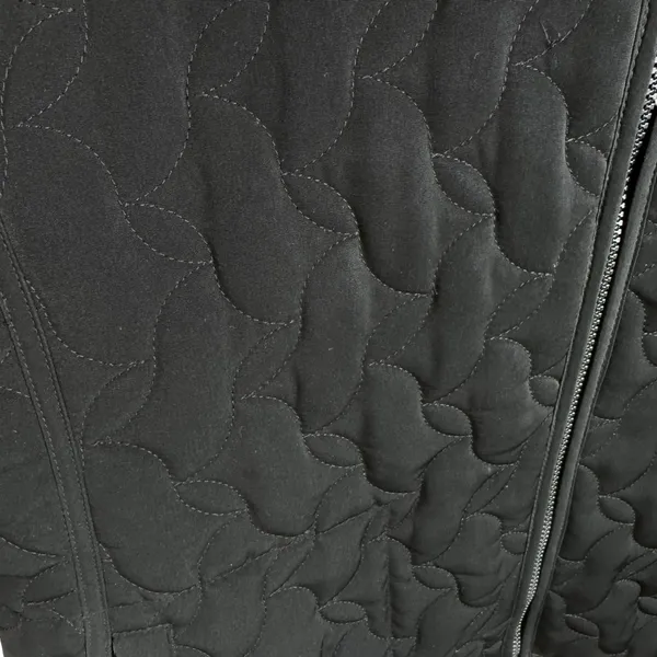 Braetan Black‎ Quilted Lined Full Zip Collared Lightweight Jacket Pockets Size L Black Size L - Image 3