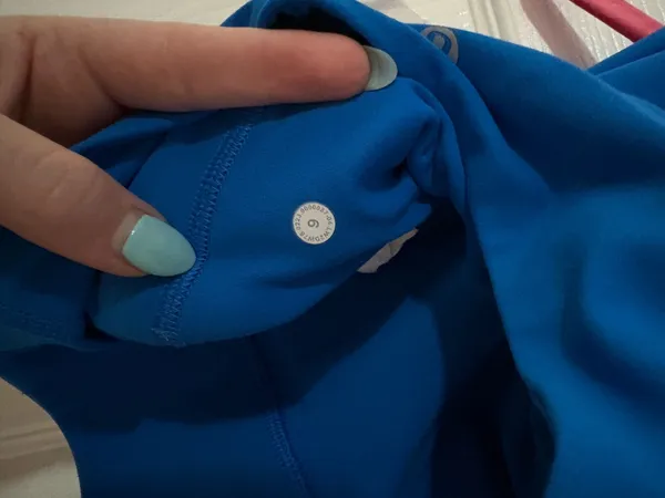 Lululemon Align One Shoulder Bra Poolside Blue - Image 4