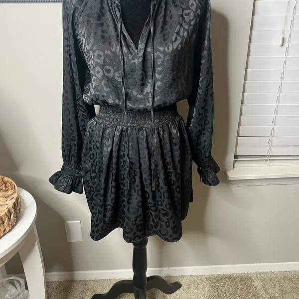 SEN DRESS Black‎ XS cheetah print - Image 13