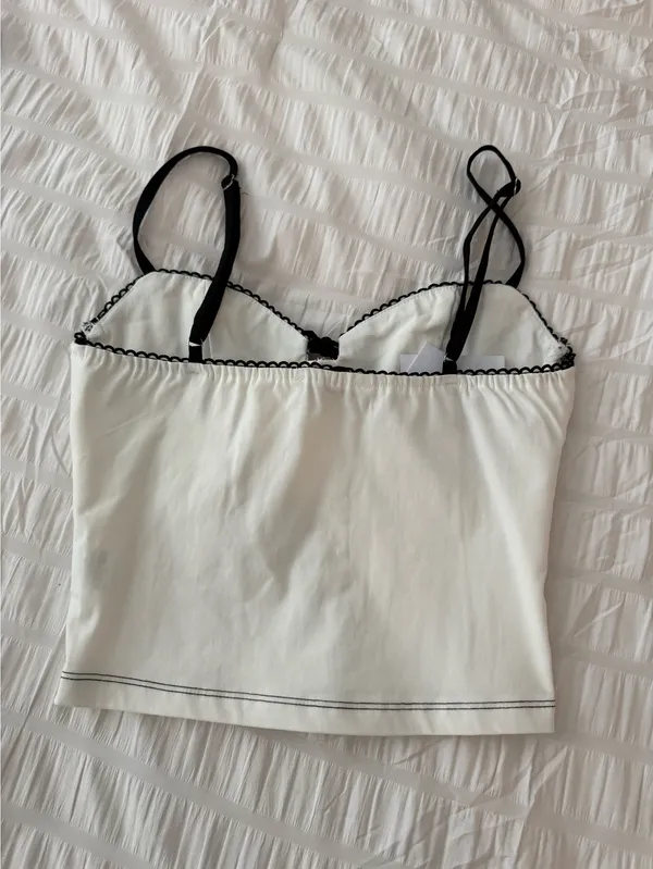 Princess Polly White Corset Top - Image 2
