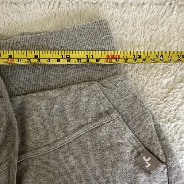 Joy Lab Fleece High-Rise Womens XSmall Elastic Waist Drawstring Gray‎ - Image 5