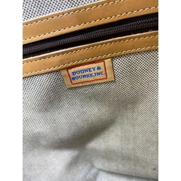 DOONEY & BOURKE Shoulder Tote Bag Customized Tan - Image 15
