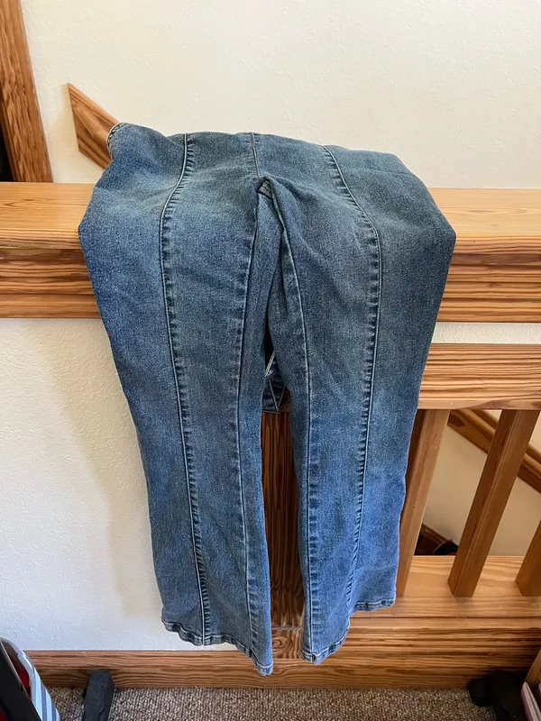 Vanilla Star Overalls Flare Jeans - Image 4