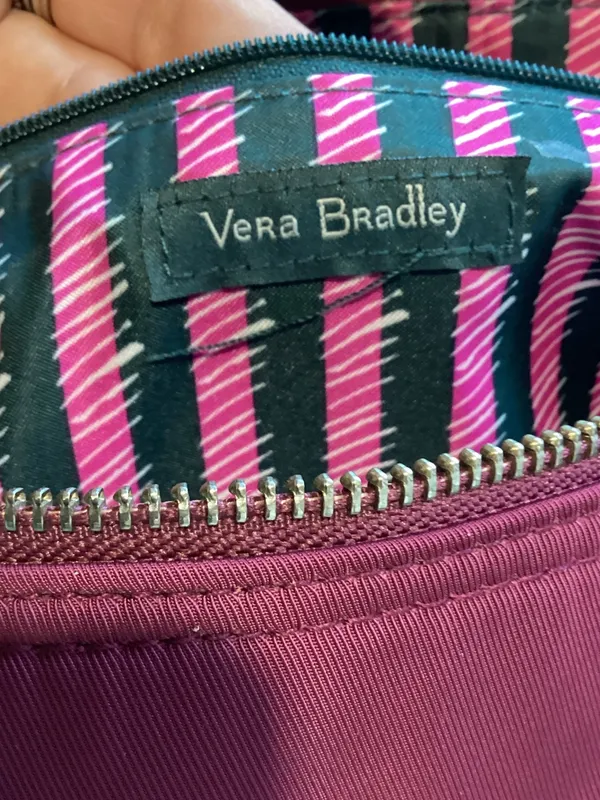Vera Bradley Midtown Large Nylon Tote Hawthorn Rose - Image 5