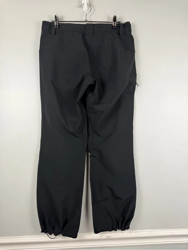 REI women’s black rain pants size 4 petite - Image 2