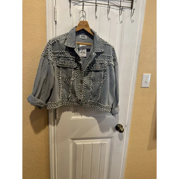 P Cill Jacket Studded Jacket, A Statement Piece To You . Size M - Image 2