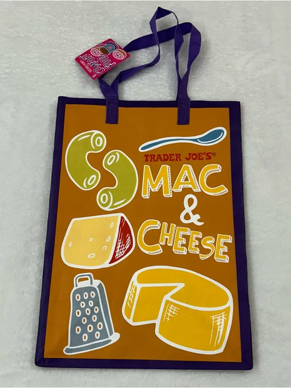 Trader Joe's Comfort Foods 6 Gallon Reusable Grocery Tote Bag Limited Edition - Image 4