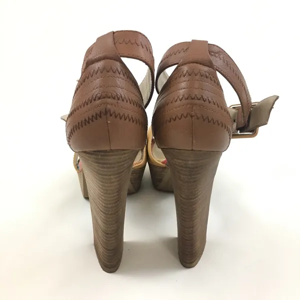 Levity Chunky Heels Platform Sandals 8.5 - Image 4