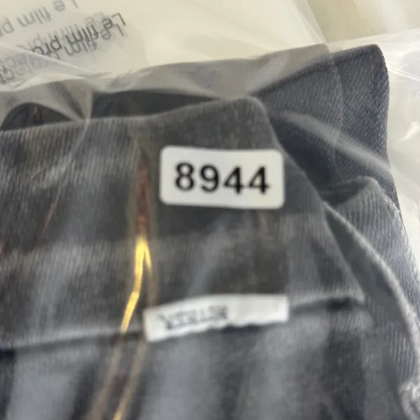 MOTHER Denim Faded Black Skinny Jeans Size 28‎ Made in USA Distressed Gray - Image 16