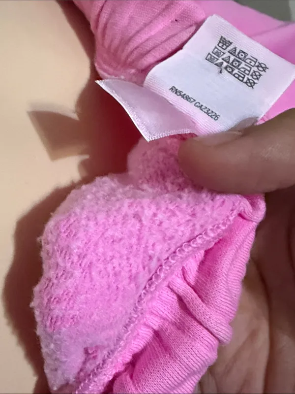 PINK Victoria's Secret Hot Pink Terry Drawstring Lounge Shorts - Image 5