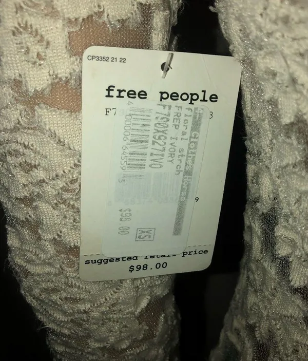 Free People floral lace blouse - Image 5