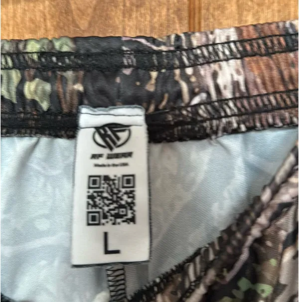 RF Camo shorts Green Size L - Image 3