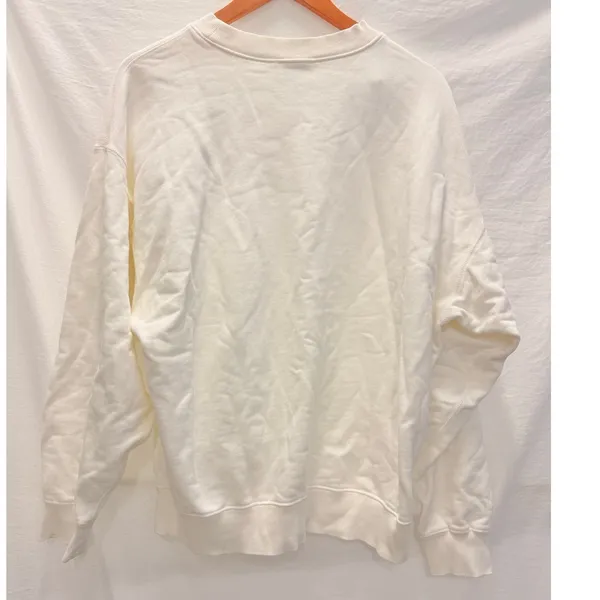 Elwood Off White‎ Sweater Medium Cozy Lounge Warm Fall - Image 2