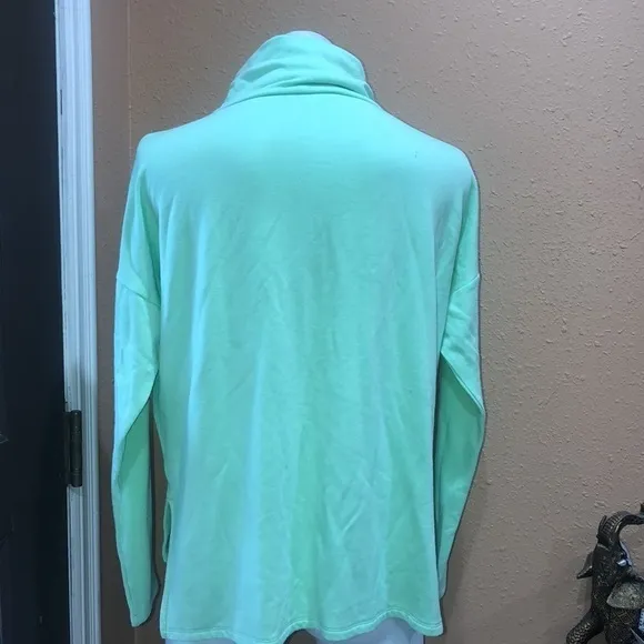 Joy Lab green cowl neck pullover sweatshirt - Image 3