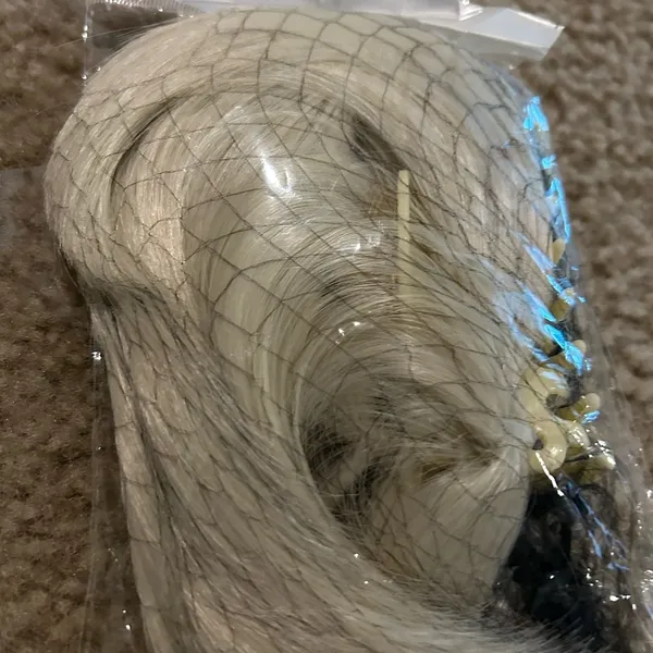 Faux Blonde Hair Extension False Wig - Image 2