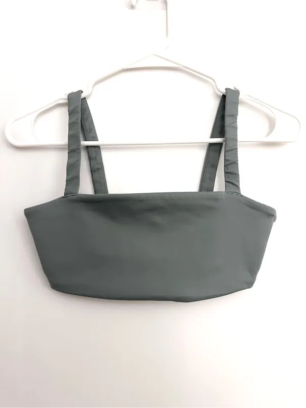 Vuori Evolve Square Neck Bra In Fern Small - Image 2
